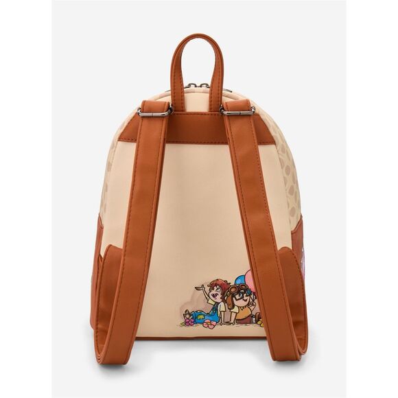 Loungefly Disney Pixar Up Carl & Ellie Balloon Cart Mini Backpack